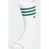 Adidas adidasCalcetines clásicos Originals 42.5-47 White / Collegiate Green Hombre