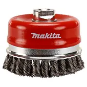 Makita Cepillo de alambre : para acero, pintura