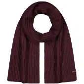 Barts - Wilbert Scarf - Bufanda size One Size, rojo