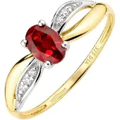 Diamant L'Eternel Anillo oro