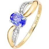 Diamant L'Eternel Anillo oro