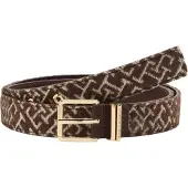 Tommy Hilfiger Cinturón marrón / verde pastel