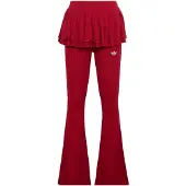 Adidas adidasMALLAS DE PUNTO SLIM RUFFLE 164 Team Victory Red Niño