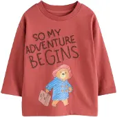 Next Camiseta 'Paddington' azul claro / rojo
