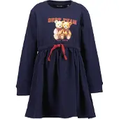 Blue Seven Vestido arena / navy / cognac / arándano