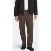 Only & Sons Pantalón de pinzas 'ONSMiro' marrón