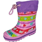 Beck Botas de lluvia 'Joy' verde / lila / rosa / rojo