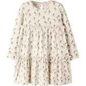 Lil´ Atelier Vestido gris / blanco