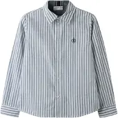 Name it Camisa 'NKMNewsa' azul paloma / blanco