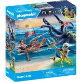Playmobil Batalla Contra El Pulpo Gigante Juego De Construcción
