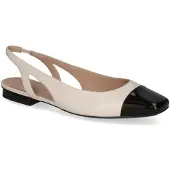 Peter kaiser Zapatos destalonado negro / blanco lana