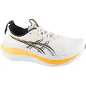 Asics Zapatillas de running 'Gel-Nimbus 28' amarillo / negro / blanco