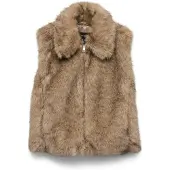 Vero Moda Chaleco 'VMGLORIA' marrón