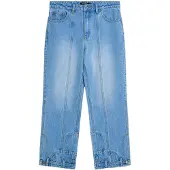 Desigual , Pantalón Vaquero Largo, Hombre, Algodon, Azul, 36