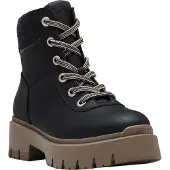 Bonprix Botines con cordones 'Millie' marino