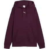 Puma Sudadera 'Essentials' rojo vino / blanco