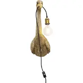 Kare Animal Heron aplique de pared con enchufe