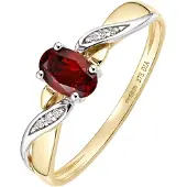 Diamant L'Eternel Anillo oro
