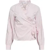 Object Blusa 'OBJPeri' rosé / blanco