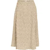 Object Falda beige oscuro / blanco