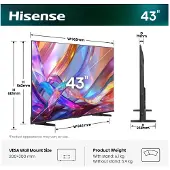 Hisense Tv 43q7s 43´´ 4k Oled Led
