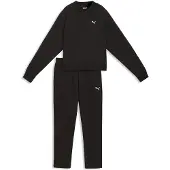 Puma Chándal negro / blanco