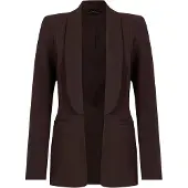 Anna field Blazer marrón oscuro