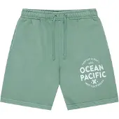 Ocean pacific Pantalón deportivo 'Reefbreak' verde / blanco