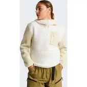The North Face - Women's Yumiori 1/4 Zip Hood Novelty - Jerséis de forro polar size XS, blanco