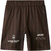 Name it Pantalón marrón oscuro / blanco