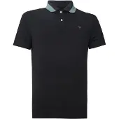 GUESS Camiseta verde pastel / negro