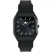 Adidas Originals Reloj analógico negro / blanco