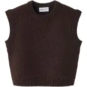 Name It Mini Chaleco marrón