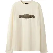 LMTD Corte Relajado Camiseta De Manga Larga