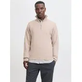 Jack & Jones Jersey 'JJESoho Ollie' beige moteado