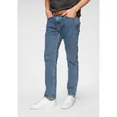 Levi's para hombre. 29507-0555 Jeans 502 Taper Stonewash Stretch azul (31/30), Casual, Algodón, Denim, outlet 2026.