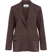 Object Blazer 'OBJLisa' marrón oscuro