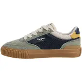 Pepe Jeans Zapatillas deportivas 'Kenton Street' verde pastel / negro