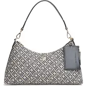 Tommy Hilfiger Bolso de hombro beige / navy / azul claro