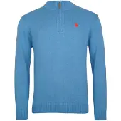 U.s. polo assn. Jersey azul / rojo
