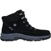 SKECHERS Botines con cordones negro