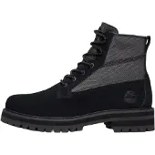 Timberland Botas con cordones gris / negro