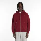 New Balance Sudadera con cremallera burdeos