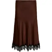 Vero moda Falda 'VMCAmaya' chocolate / negro
