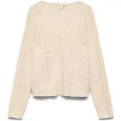 Vero Moda Cárdigan 'VMLya' crema
