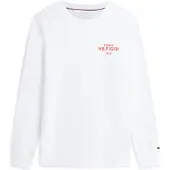 Tommy Hilfiger Camiseta '1985' rojo claro / blanco