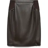 Vero Moda Falda marrón oscuro