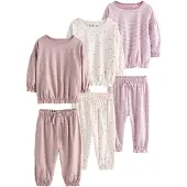 Next Pijama malva / eosin / blanco