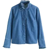Next Blusa azul denim