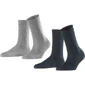 Falke Calcetines navy / gris moteado